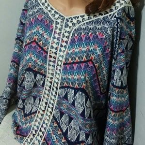 Plus size 22/24 adorable blouse tunic